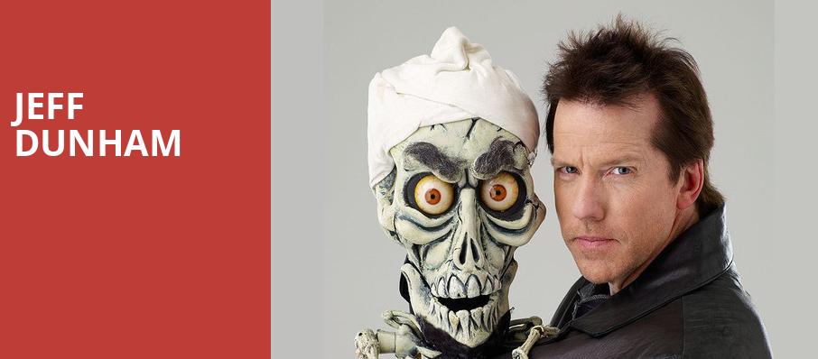 Jeff Dunham, Weidner Center For The Performing Arts, Green Bay