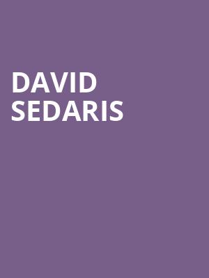David Sedaris, Meyer Theatre, Green Bay