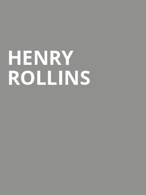 Henry Rollins, Meyer Theatre, Green Bay